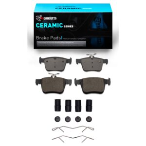 R1 Concepts Rear Ceramic Brake Pads | 2015-2019 VW Golf R (2310-1761-01)