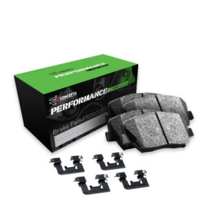 R1 Concepts Rear Performance Sport Pads & Hardware Kit | 1999-2009 Honda S2000 (2115-0537-03)