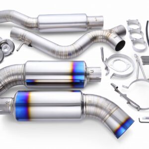 Tomei FULL TITANIUM MUFFLER EXPREME Ti TYPE-D Dual Exhaust System | 2003-2008 Nissan 350Z (TB6090-NS04B)