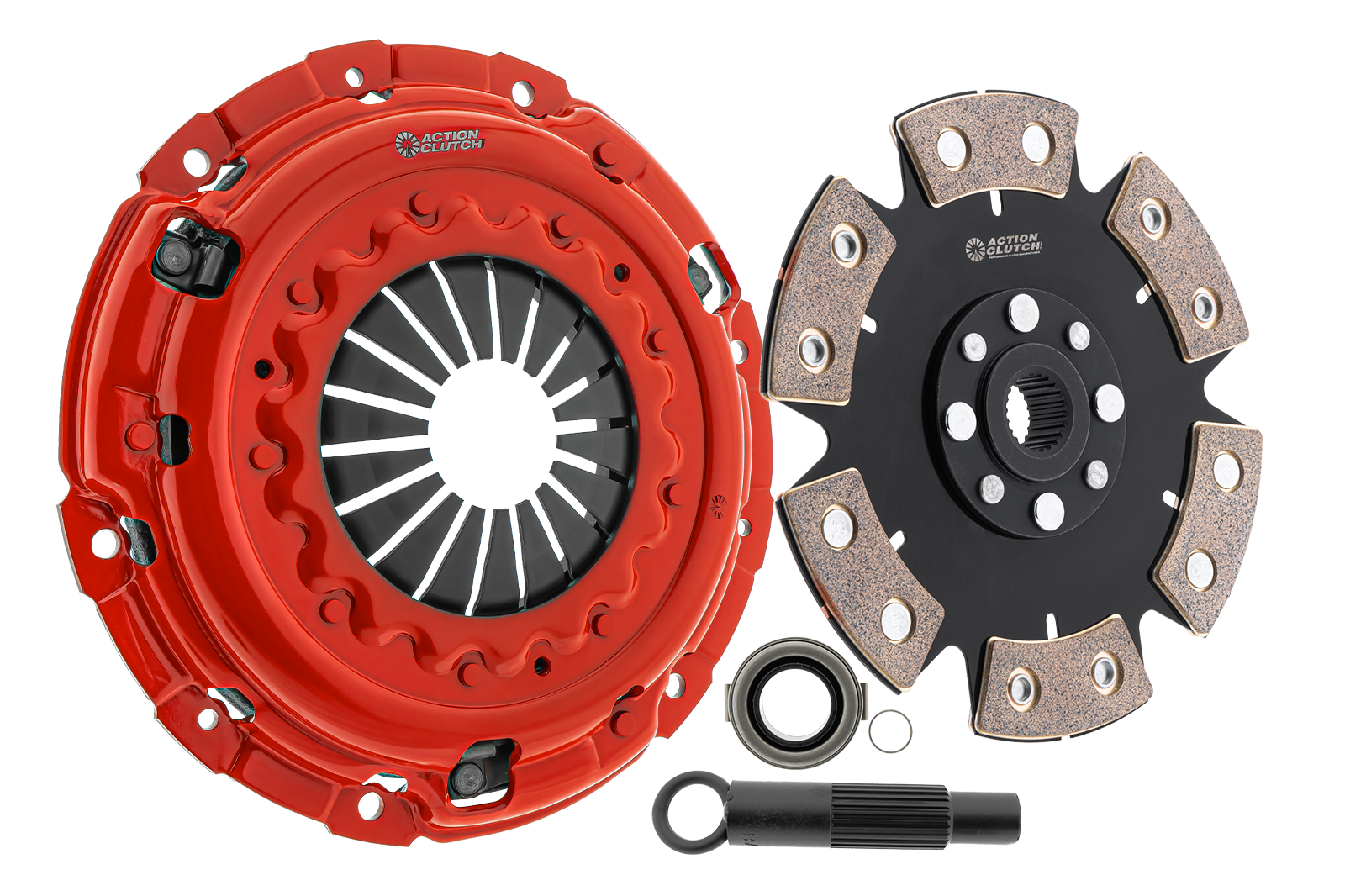 Action Clutch Stage 6 Clutch Kit (2MD) | 2022+ Honda Civic Si (ACR-3424-AL)