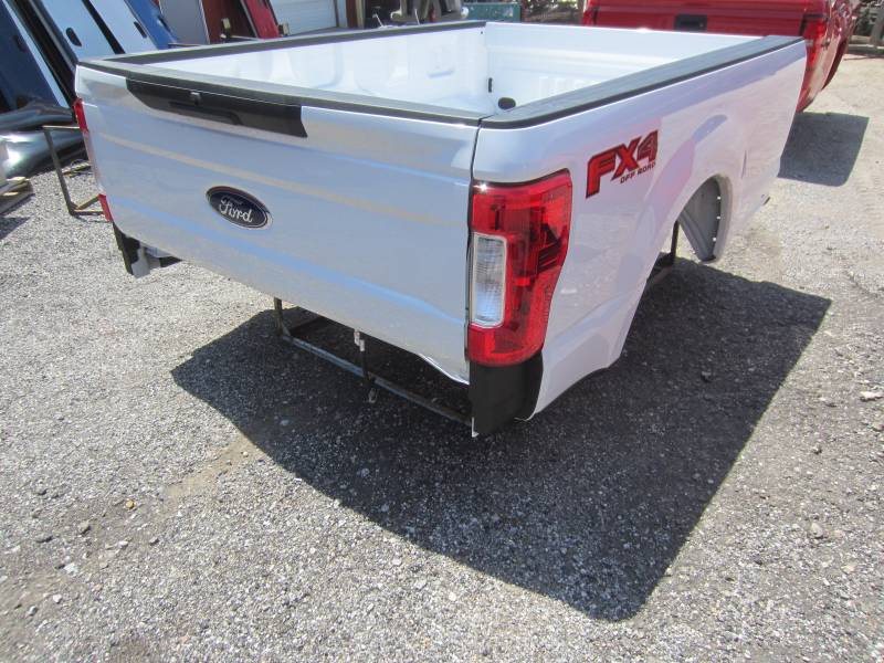 17-22 Ford F-250/F-350 Super Duty White 8ft Long Bed Truck Bed
