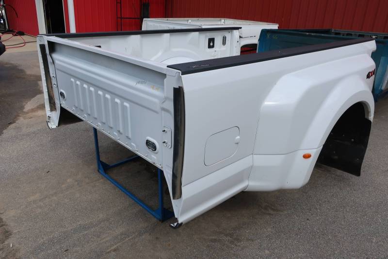 17-22 Ford F-250/F-350 Super Duty White 8ft Long Dually Bed Truck Bed