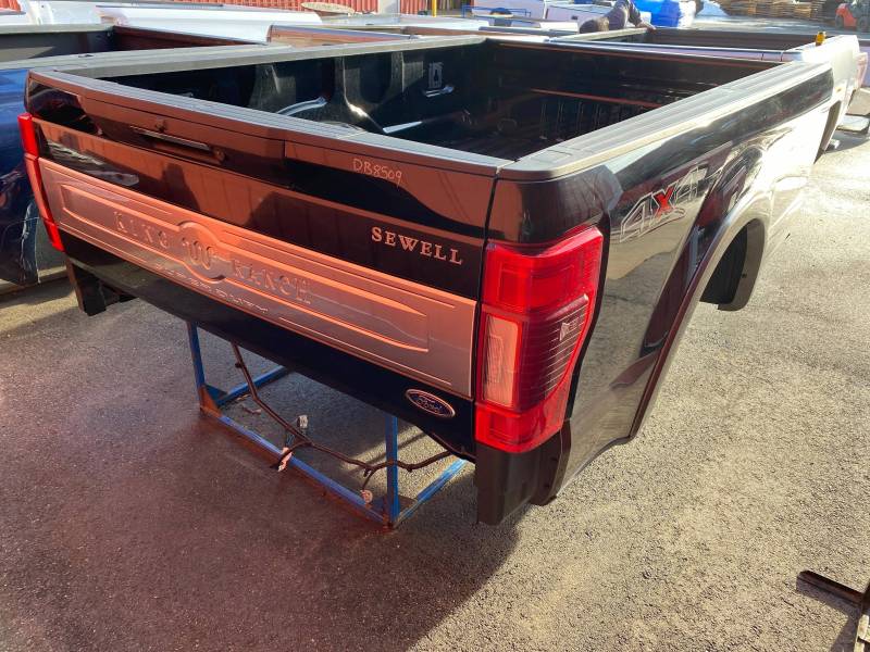 20-22 Ford F-250/F-350 Super Duty Black/Brown 8ft Long Bed Truck Bed