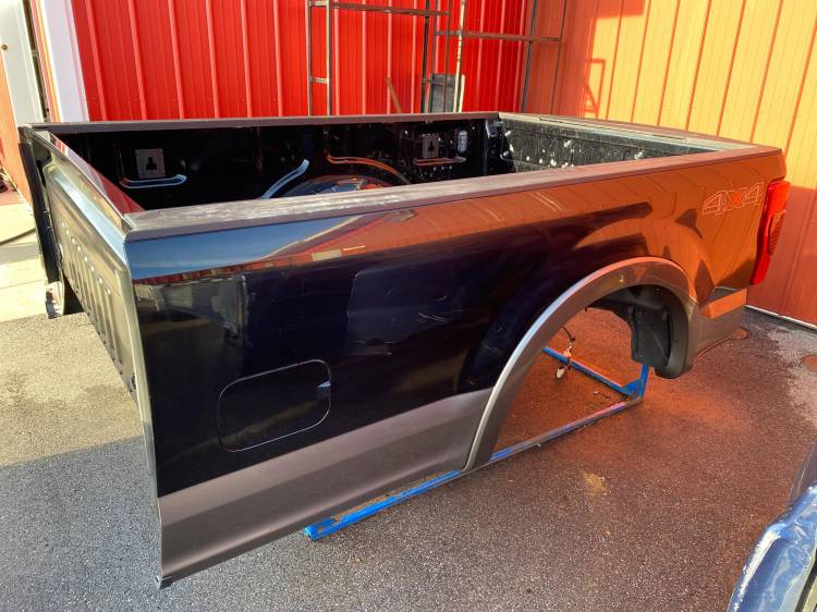 20-22 Ford F-250/F-350 Super Duty Black/Brown 8ft Long Bed Truck Bed - Image 5