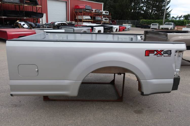 17-22 Ford F-250/F-350 Super Duty Silver 8ft Long Bed Truck Bed - Image 4