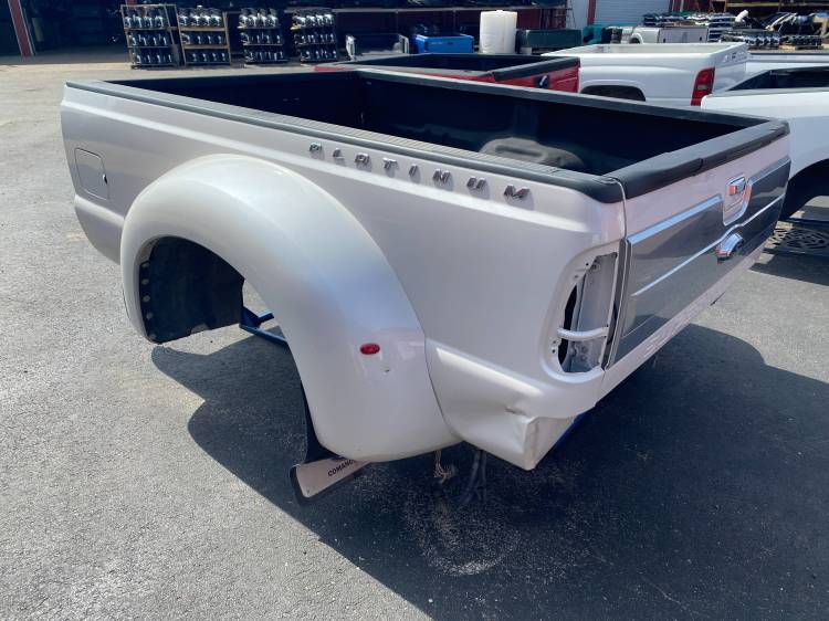 11-16 Ford F-350 Superduty Pearl White 8ft Dually Bed Truck Bed - Image 6