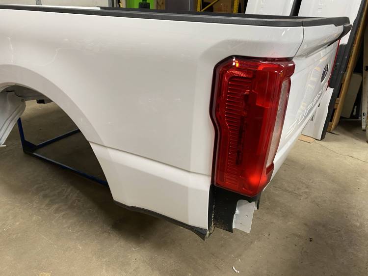 New 23-C Ford F-250/F-350 Super Duty White 8ft Long Bed Truck Bed - Image 10
