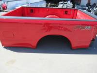 17-19 Ford F-250/F-350 Super Duty Red 8ft Long Bed Truck Bed - Image 6