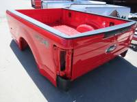 17-19 Ford F-250/F-350 Super Duty Red 8ft Long Bed Truck Bed - Image 5